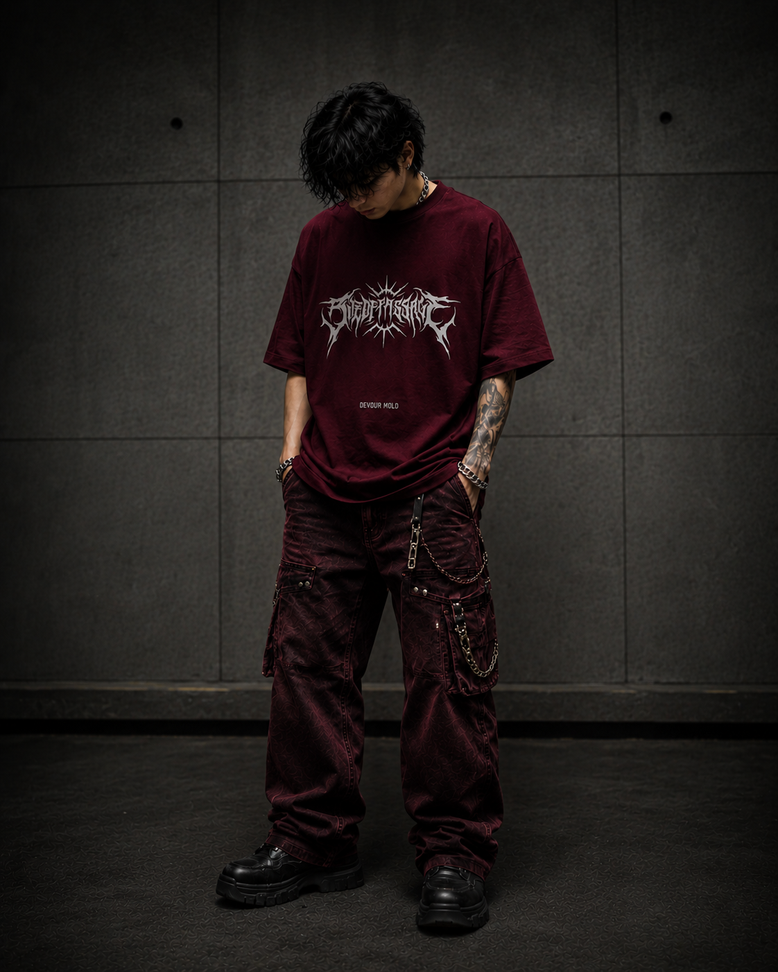 ZEVRAITH “Devour Mold” Oversized Tee