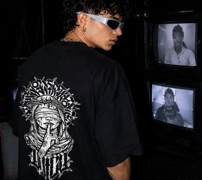 Silent Nun Dark Oversized Tee