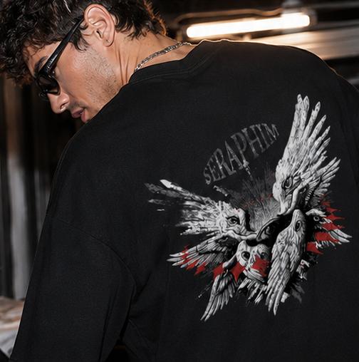 Burnout Seraphim Oversized Tee