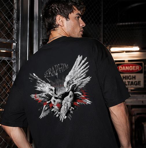 Burnout Seraphim Oversized Tee